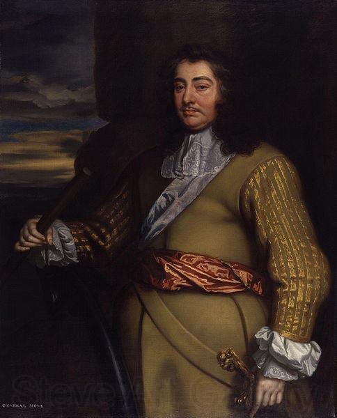 Sir Peter Lely George Monck, 1st Duke of Albemarle